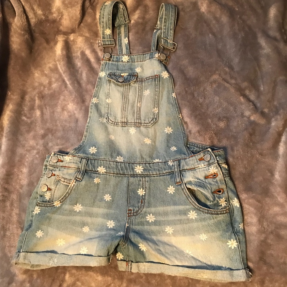 Floral Overalls